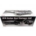 Cochesdemetal.es 1970 Dodge Dart Swinger 340 Hardtop Negro 1:18 ACME GMP A1806407