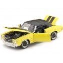 Cochesdemetal.es 1970 Chevrolet Chevelle SS Convertible Restomod Amarillo / Negro 1:18 ACME GMP A1805519