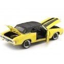 Cochesdemetal.es 1970 Chevrolet Chevelle SS Convertible Restomod Amarillo / Negro 1:18 ACME GMP A1805519