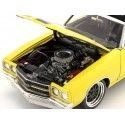 Cochesdemetal.es 1970 Chevrolet Chevelle SS Convertible Restomod Amarillo / Negro 1:18 ACME GMP A1805519