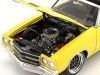 Cochesdemetal.es 1970 Chevrolet Chevelle SS Convertible Restomod Amarillo / Negro 1:18 ACME GMP A1805519