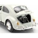 CARSDEMETAL.ES 1969 Volkswagen VW Beetle "007 James Bond aux services secrets de Sa Majesté" White 1:24 Max Motor 79854