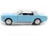 CARSDEMETAL.ES 1964 Ford Mustang 1/2 Hardtop "007 James Bond Trueno Operation" Blue / White 1:24 Max 79855 Motor