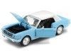 CARSDEMETAL.ES 1964 Ford Mustang 1/2 Hardtop "007 James Bond Trueno Operation" Blue / White 1:24 Max 79855 Motor