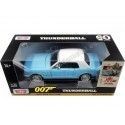 CARSDEMETAL.ES 1964 Ford Mustang 1/2 Hardtop "007 James Bond Trueno Operation" Blue / White 1:24 Max 79855 Motor