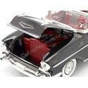 CARSDEMETAL.ES 1957 Chevrolet Bel Air "007 James Bond contre le Dr No" Black 1:18 Max Motor 79831