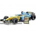 Cochesdemetal.es 2005 Renault R25 Señal de Muro "Fernando Alonso 2005 World Champion" 1:18 Cartrix CTLE43001