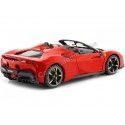 Cochesdemetal.es 2020 Ferrari Sf90 Road Hybid Spider Rojo 1:18 Bburago 18016