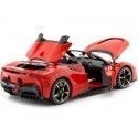 Cochesdemetal.es 2020 Ferrari Sf90 Road Hybid Spider Rojo 1:18 Bburago 18016