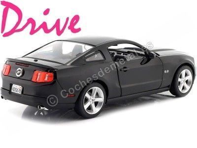 2011 Ford Mustang GT 5.0 "Película Drive" Negro 1:18 Greenlight 13609 Cochesdemetal.es 2