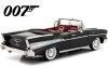 CARSDEMETAL.ES 1957 Chevrolet Bel Air "007 James Bond contre le Dr No" Black 1:18 Max Motor 79831