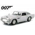 Cochesdemetal.es 1964 Aston Martin DB5 "007 James Bond Contra Goldfinger" Gris Plata 1:24 Motor Max 79857