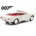 Cochesdemetal.es 1964 Ford Mustang 1/2 convertible "007 James Bond Contra Goldfinger" Beige 1:24 Motor Max 79852