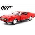 Cochesdemetal.es 1971 Ford Mustang Mach 1 "007 James Bond Diamantes Para la Eternidad" Rojo 1:24 Motor Max 79851