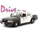 Cochesdemetal.es 2001 Ford Crown Victoria Interceptor Policía de Los Ángeles " Película Drive" 1:24 Greenlight 84143