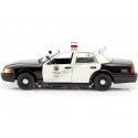 Carsdemetal.es 2001 Ford Crown Victoria Interceptor da polícia de Los Angeles "Drive" 1:24 Greenlight 84143