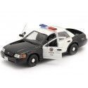 Carsdemetal.es 2001 Ford Crown Victoria Interceptor da polícia de Los Angeles "Drive" 1:24 Greenlight 84143