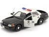 Carsdemetal.es 2001 Ford Crown Victoria Interceptor da polícia de Los Angeles "Drive" 1:24 Greenlight 84143