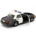 Carsdemetal.es 2001 Ford Crown Victoria Interceptor da polícia de Los Angeles "Drive" 1:24 Greenlight 84143
