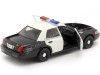 Carsdemetal.es 2001 Ford Crown Victoria Interceptor da polícia de Los Angeles "Drive" 1:24 Greenlight 84143