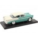 Carsdemetal.es 1955 Chevrolet Bel Air Hard Top Green/Branco "Carros Inesquecíveis" 1:24 Editorial Salvat Es29