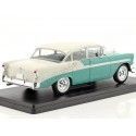 Carsdemetal.es 1955 Chevrolet Bel Air Hard Top Green/Branco "Carros Inesquecíveis" 1:24 Editorial Salvat Es29