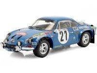 1973 Alpine Renault A110 "Rallye Monte Carlo" Nicolas/Vial 1:24 IXO Models 24RAL007B