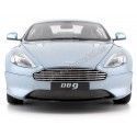 2013 Aston Martin DB9 6.0 V12 Coupé Gris Azulado 1:18 Welly 18045 Cochesdemetal 3 - Coches de Metal 