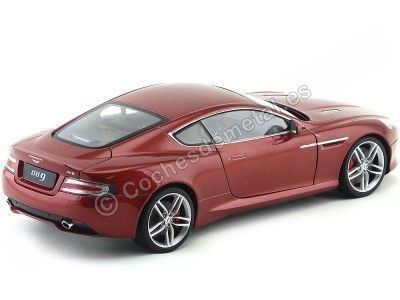 Cochesdemetal.es 2013 Aston Martin DB9 6.0 V12 Coupé Granate 1:18 Welly 18045 2