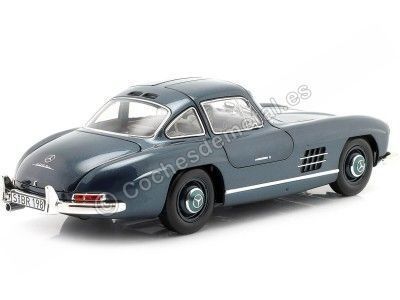 Cochesdemetal.es 1954 Mercedes-Benz 300 SL W198 Azul Metalizado 1:18 Dealer Edition B66040674 2