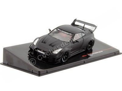 Cochesdemetal.es 2019 Nissan 35GT-RR LB-Silhouette WORKS GT Basis: GT-R (R35) Negro 1:43 IXO Models MOC314