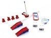 CarsDemetal.es Ensemble d'accessoires de garage "Brock Racing Enterprises (BRE)" Red / Blue / White 1:18 ACME GMP 18959