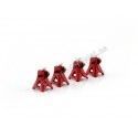 CarsDemetal.es Ensemble d'accessoires de garage "Brock Racing Enterprises (BRE)" Red / Blue / White 1:18 ACME GMP 18959