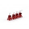 CarsDemetal.es Ensemble d'accessoires de garage "Brock Racing Enterprises (BRE)" Red / Blue / White 1:18 ACME GMP 18959
