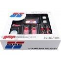 CarsDemetal.es Ensemble d'accessoires de garage "Brock Racing Enterprises (BRE)" Red / Blue / White 1:18 ACME GMP 18959