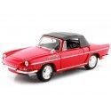 Cochesdemetal.es 1959 Renault Caravelle Convertible Soft Top Rojo 1:24 Welly 24068