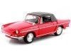 Cochesdemetal.es 1959 Renault Caravelle Convertible Soft Top Rojo 1:24 Welly 24068