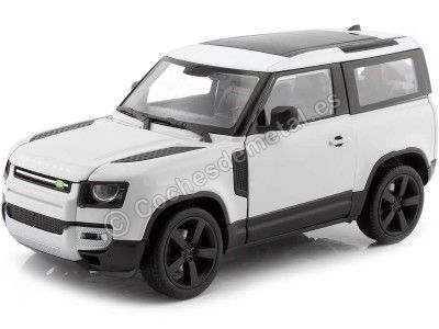 Cochesdemetal.es 2020 Land Rover Defender Blanco 1:26 Welly 24110