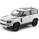 Cochesdemetal.es 2020 Land Rover Defender Blanco 1:26 Welly 24110