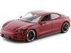 Cochesdemetal.es 2021 Porsche Taycan Turbo S Granate 1:24 Welly 24107