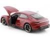 Cochesdemetal.es 2021 Porsche Taycan Turbo S Granate 1:24 Welly 24107