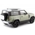 Cochesdemetal.es 2020 Land Rover Defender Green / Blanco 1:26 Welly 24110