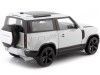 Cochesdemetal.es 2020 Land Rover Defender Blanco 1:26 Welly 24110