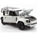 Cochesdemetal.es 2020 Land Rover Defender Blanco 1:26 Welly 24110