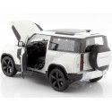 Cochesdemetal.es 2020 Land Rover Defender Blanco 1:26 Welly 24110