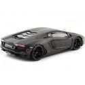 Cochesdememetal.es 2011 Lamborghini Aventador LP700-4 Negro Mate 1:24 Welly 24033