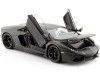 Cochesdememetal.es 2011 Lamborghini Aventador LP700-4 Negro Mate 1:24 Welly 24033