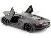 Cochesdememetal.es 2011 Lamborghini Aventador LP700-4 Negro Mate 1:24 Welly 24033
