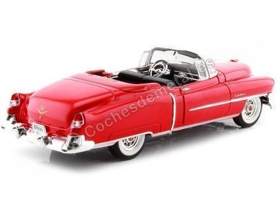 1953 Cadillac Eldorado Convertible Rojo 1:24 Welly 22414 Cochesdemetal.es 2