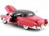 Cochesdemetal.es 1953 Cadillac Eldorado Cabriolet Top Soft Rojo 1:24 Welly 22414